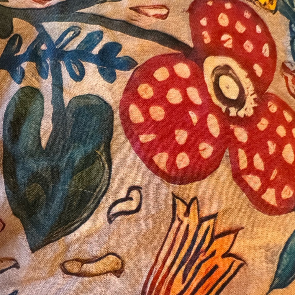 NATURAL LIFE Colorful Floral Mini Dress - Picture 2 of 2